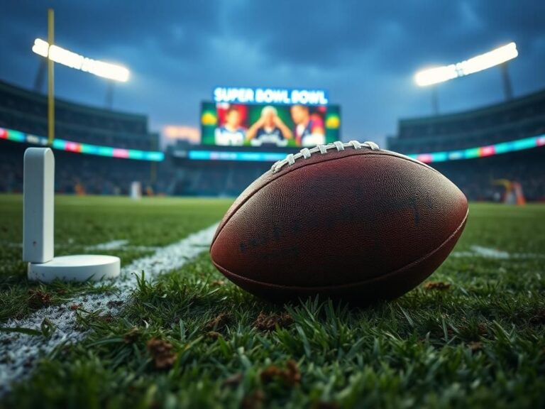 Flick International Close-up of a football on a muddy green turf field symbolizing the Eagles' strategic play