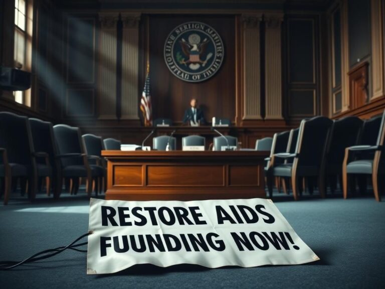 Flick International protesters' placard on the floor during a House Foreign Affairs Committee hearing