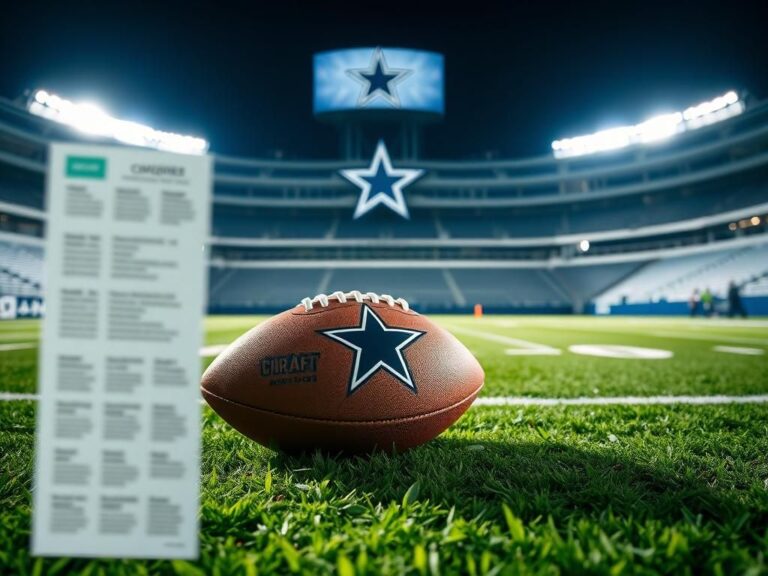 Flick International Close-up of a football resting on the grass at an NFL stadium