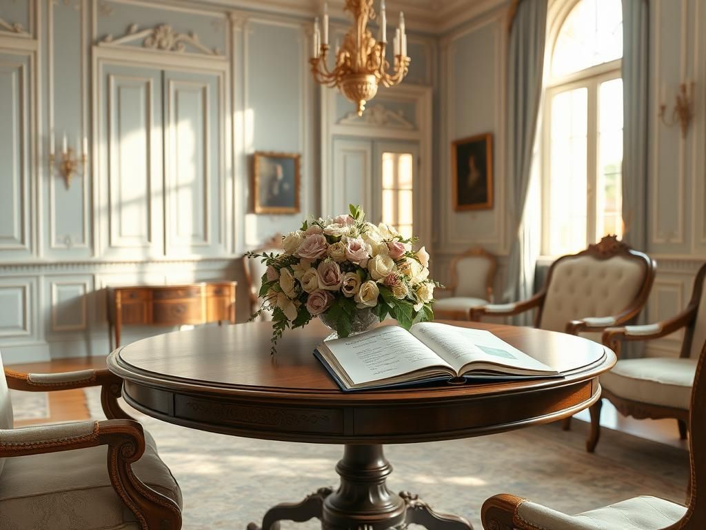 Flick International A serene interior view of a stately palace room illustrating Kate Middleton's focus on early childhood development.