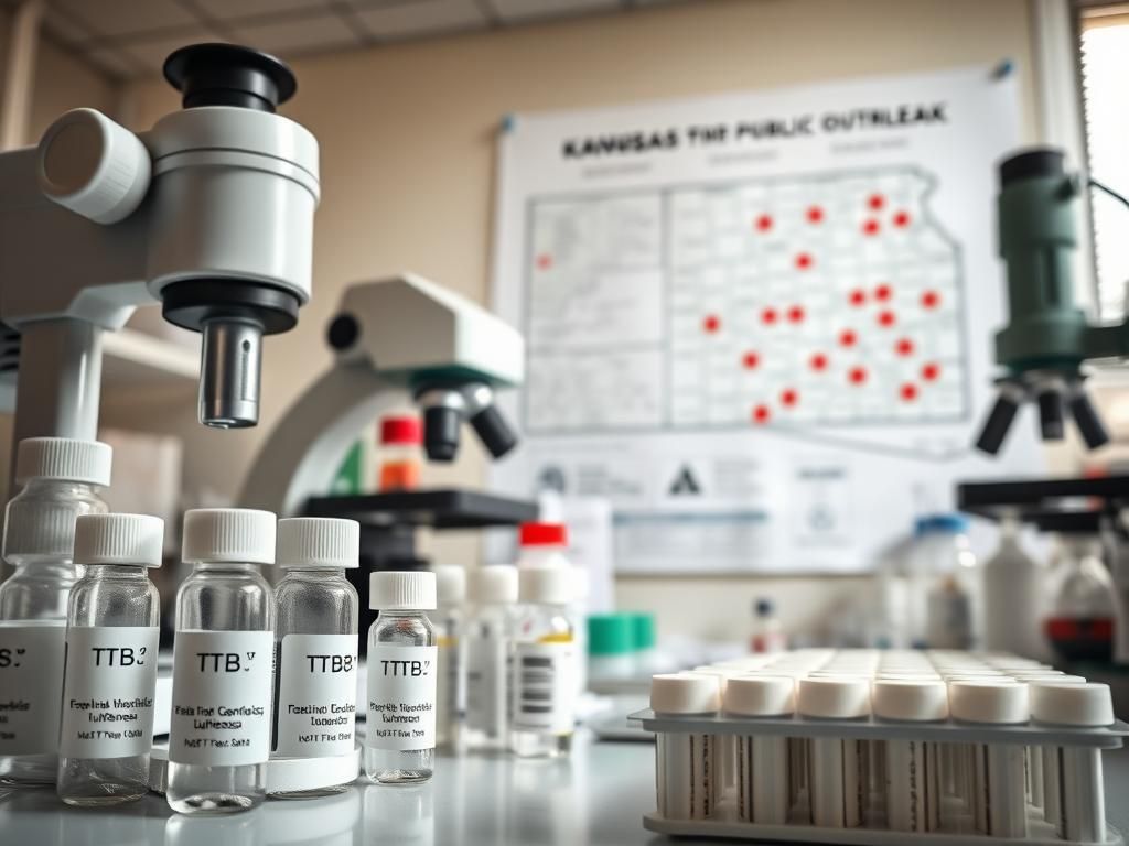 Flick International Close-up of medical laboratory equipment for tuberculosis testing