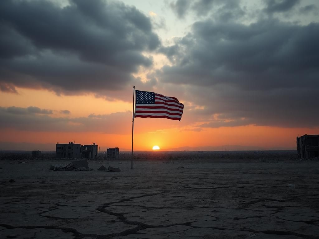 Flick International Somber landscape of the Gaza Strip highlighting aftermath of conflict