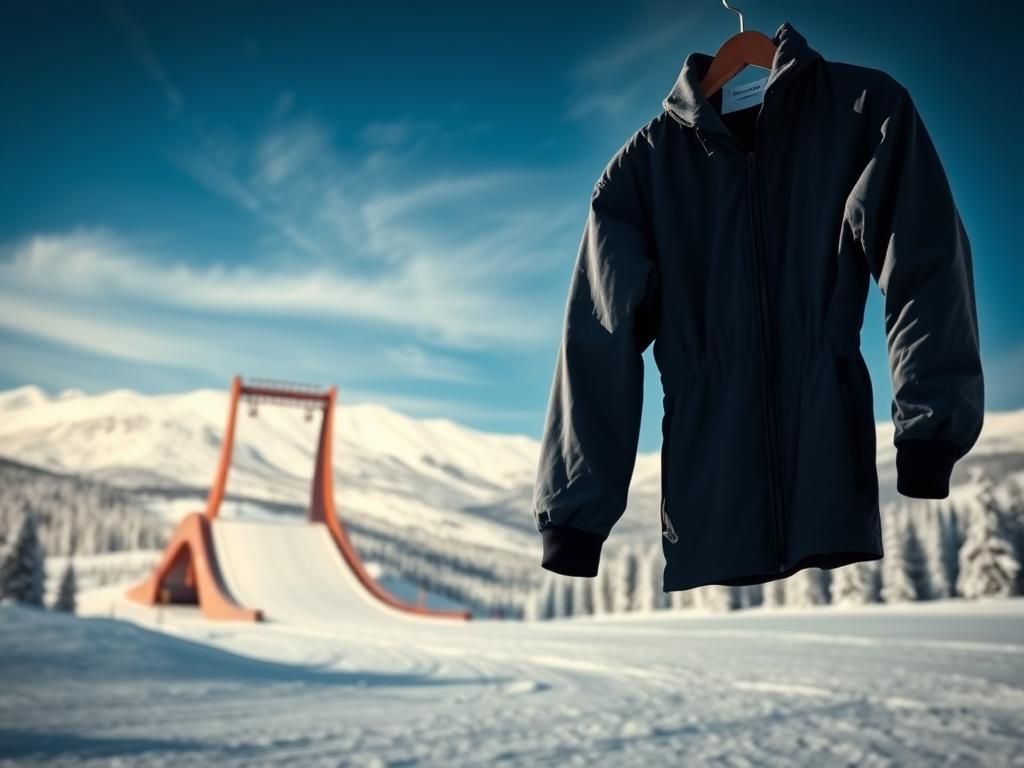 Flick International A ski jumping ramp set against snow-covered mountains under a deep blue sky, highlighting the beauty of the sport amidst controversy.