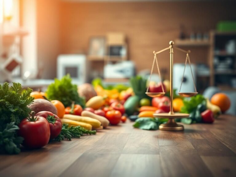 Flick International Close-up view of a wooden table adorned with vibrant fruits and vegetables symbolizing healthy nutrition and healthcare innovation