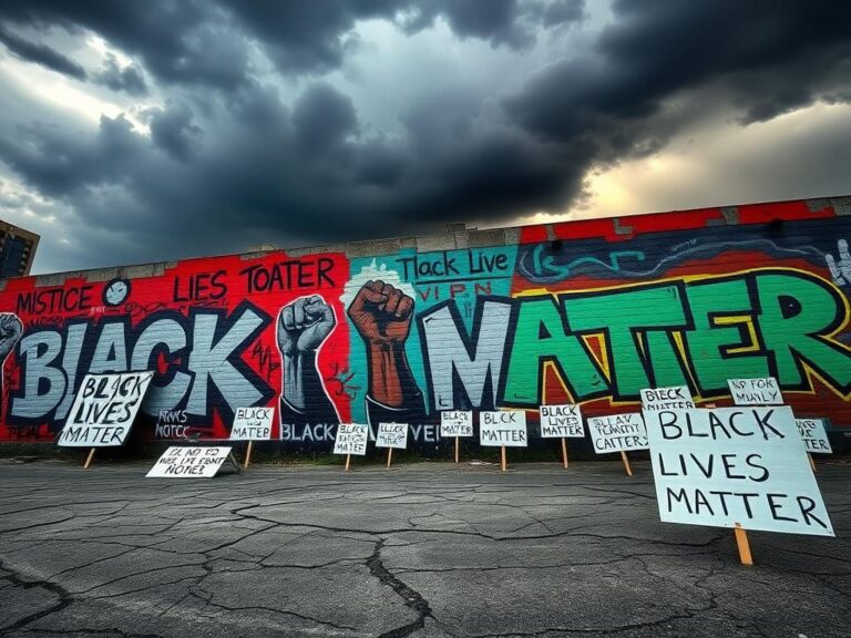 Flick International Graffiti mural symbolizing social justice and activism