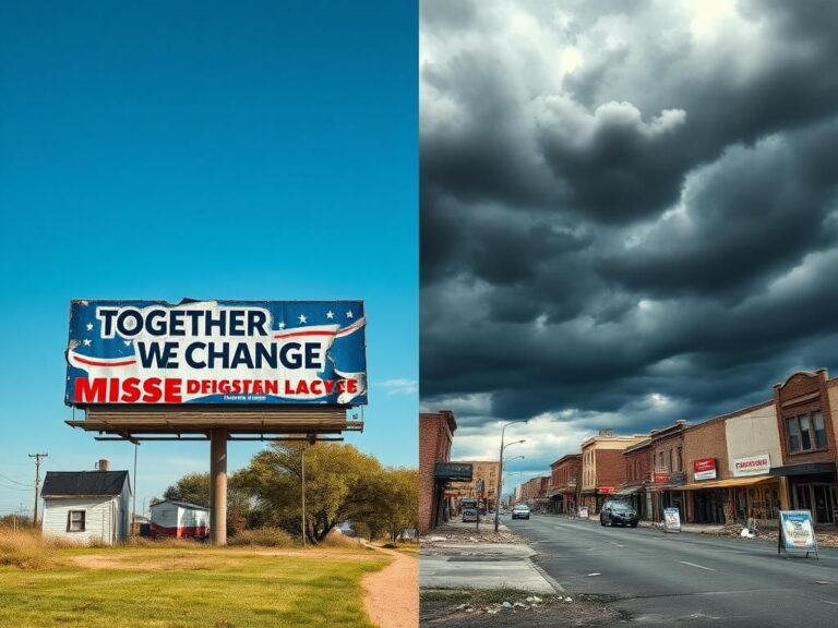 Flick International A split image showcasing contrasting themes of hope and disappointment in a winnable election.