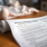 Flick International Close-up of a hospital questionnaire addressing newborn sexual orientation