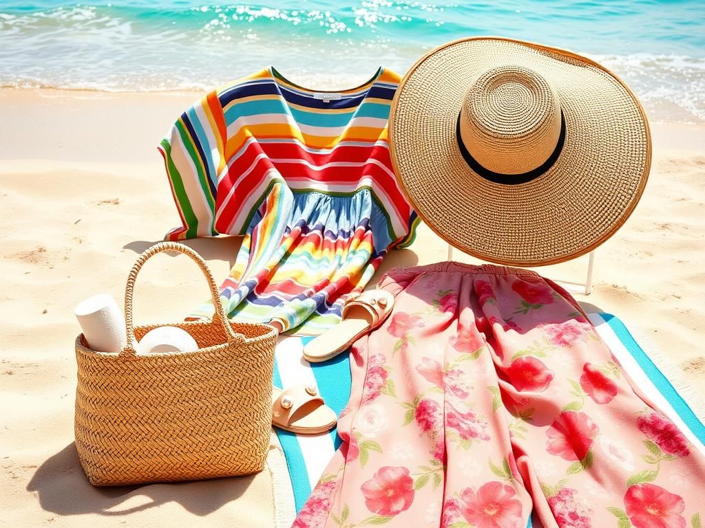 Flick International Colorful beach accessories for spring break getaway