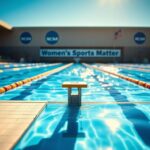 Flick International Close-up of an empty swimming pool starting block symbolizing competition