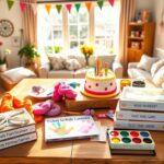 Flick International Cozy crafting and gaming space for family activities during spring break