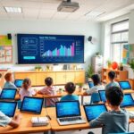 Flick International Classroom featuring AI technology to enhance student learning