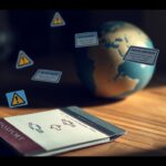 Flick International Conceptual image of a passport on a wooden table with gender designations shown