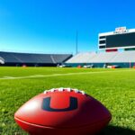 Flick International Cam Ward showcasing his skills at Miami's pro day with NFL teams in attendance