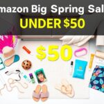 Flick International Flat lay of affordable items from Amazon Big Spring Sale under $50