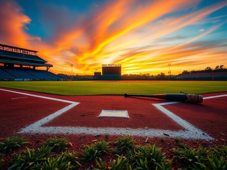 Flick International A vibrant baseball field scene at sunset, highlighting the transition of Jose Altuve to left field.