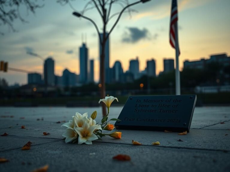 Flick International Memorial setting in Houston, Texas for Democratic Rep. Sylvester Turner