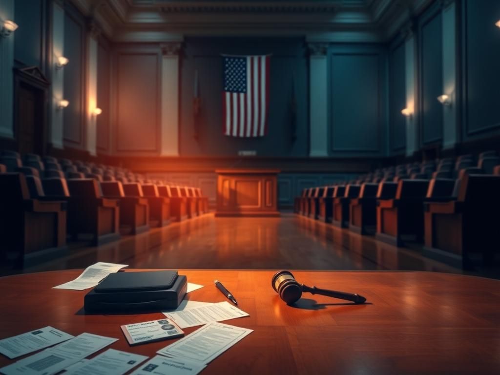 Flick International Empty House chamber depicting legislative debate on voter rights