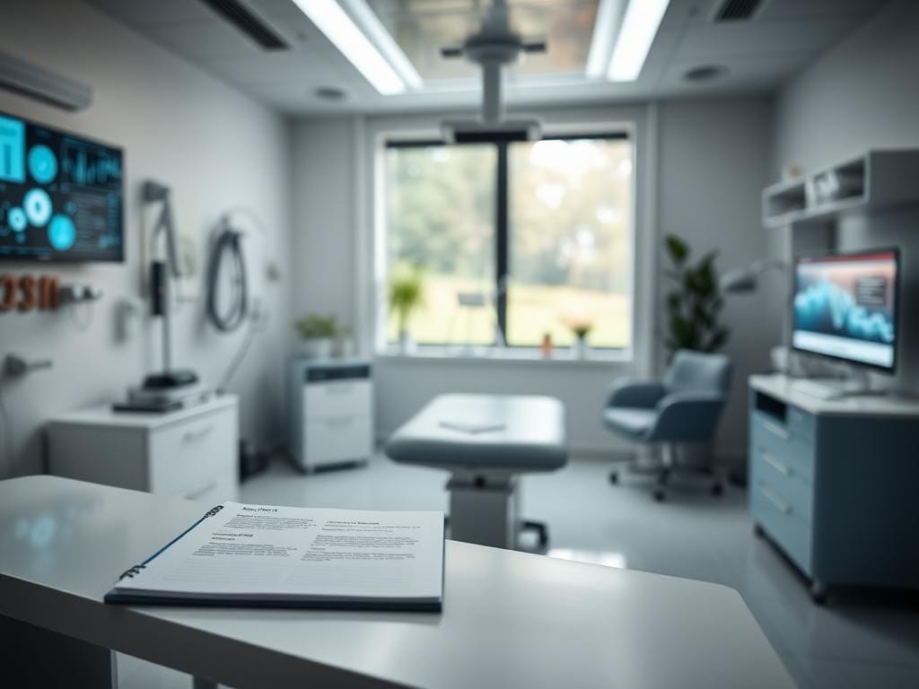 Flick International Modern medical office with AI technology to enhance patient care