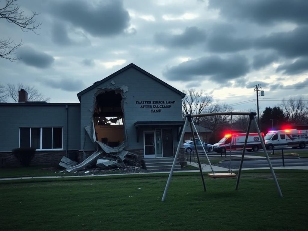 Flick International Aftermath of a tragic car crash at an after-school camp in Illinois