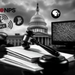 Flick International Gavel resting on legal documents symbolizing the lawsuit against the Trump administration