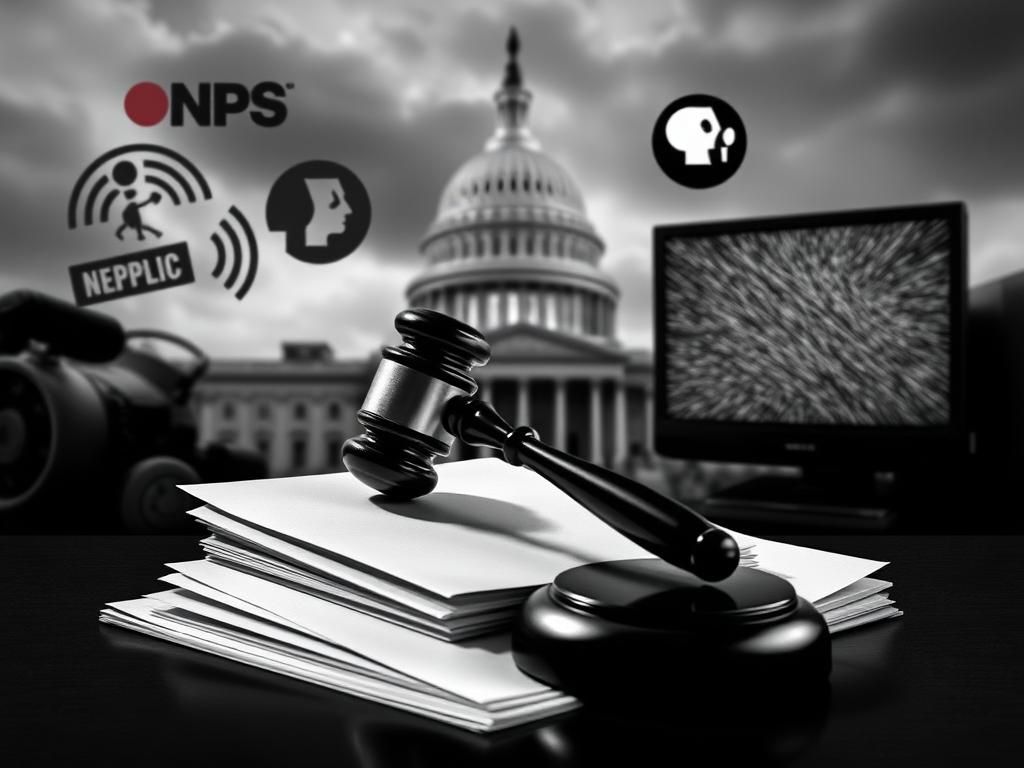 Flick International Gavel resting on legal documents symbolizing the lawsuit against the Trump administration