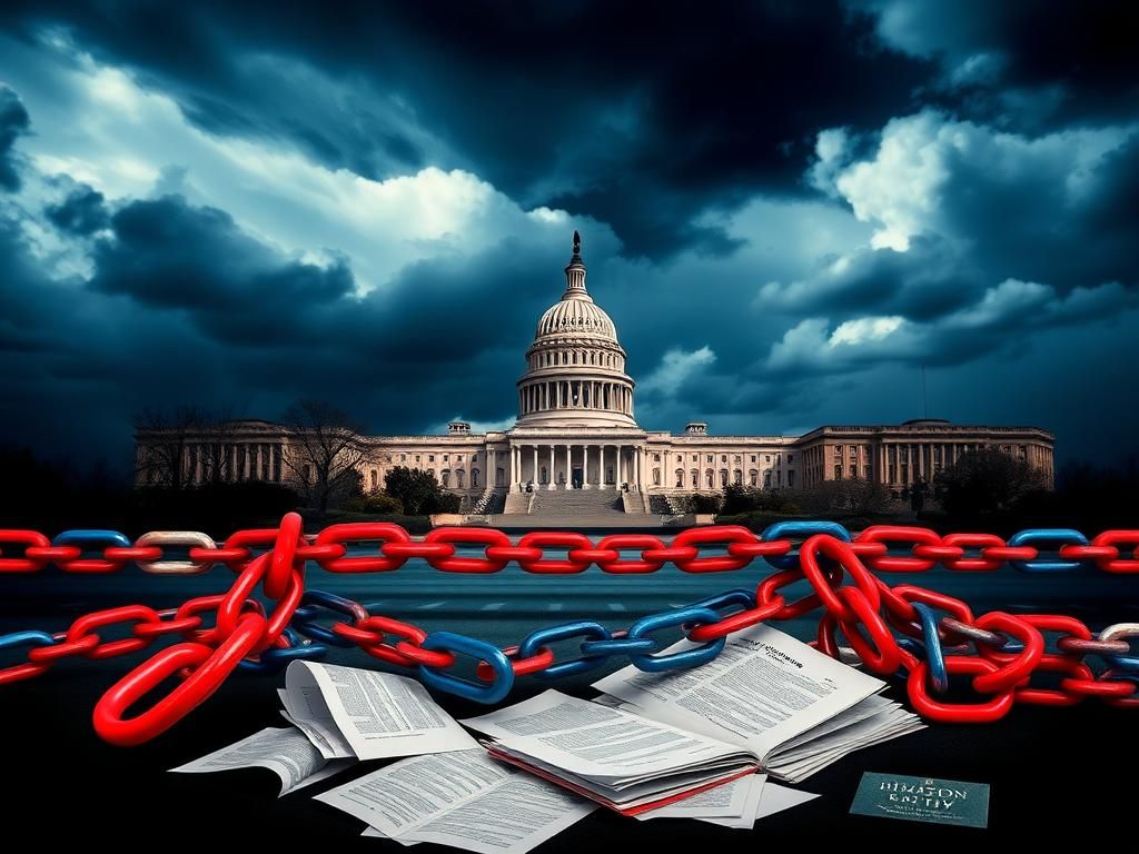 Flick International Iconic skyline of Washington, D.C. with U.S. Capitol and stormy sky