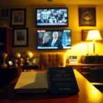 Flick International Dimly lit sports office depicting tension related to Bill Belichick's personal life
