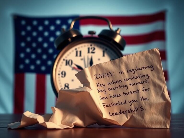 Flick International Ticking clock against an American flag symbolizing urgency in the 2024 elections