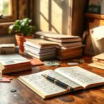 Flick International Cozy workspace with colorful stationery and handwritten notes