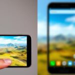 Flick International Split-screen comparison of high-quality and low-quality photos sent from an iPhone to an Android