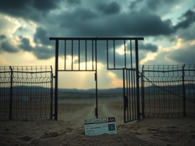 Flick International A rusted prison gate symbolizing the end of incarceration