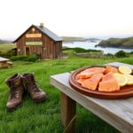 Flick International picturesque smokery on a Scottish island with smoked salmon