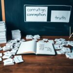 Flick International Workspace with political jargon flashcards and clearer terms for effective communication