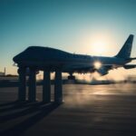 Flick International Majestic Boeing 747 aircraft on tarmac under blue sky