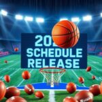 Flick International Dynamic sports-themed digital collage showcasing football and basketball elements