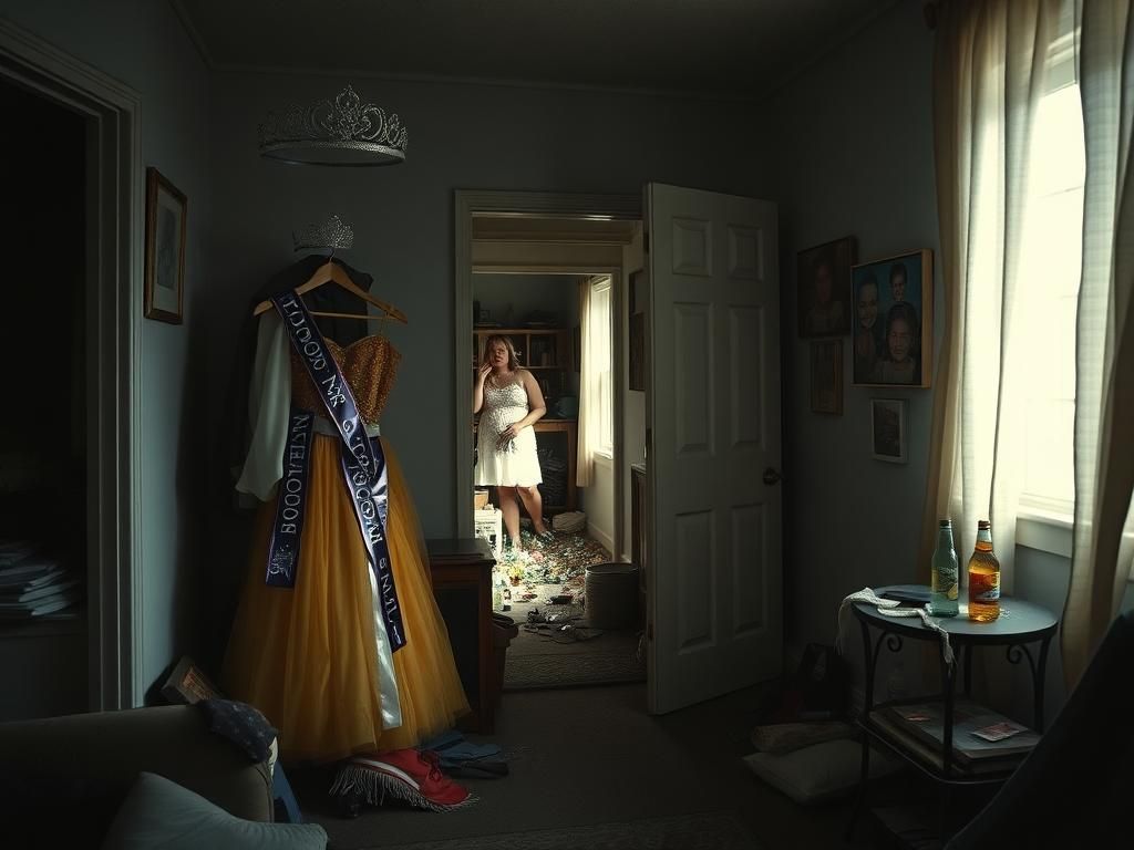 Flick International A cluttered living room representing the chaotic childhood of Alana 'Honey Boo Boo' Thompson during her mother's drug addiction