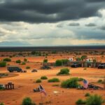 Flick International A desolate military camp in Somalia symbolizing the fight against Islamist terror