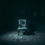 Flick International A dimly lit room symbolizing tension during Biden's interview