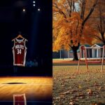 Flick International Dimly lit basketball court symbolizing Rudy Gobert's dedication amid personal challenges