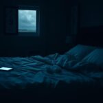 Flick International Dimly lit hotel room with a made bed and soft sheets suggesting recent use