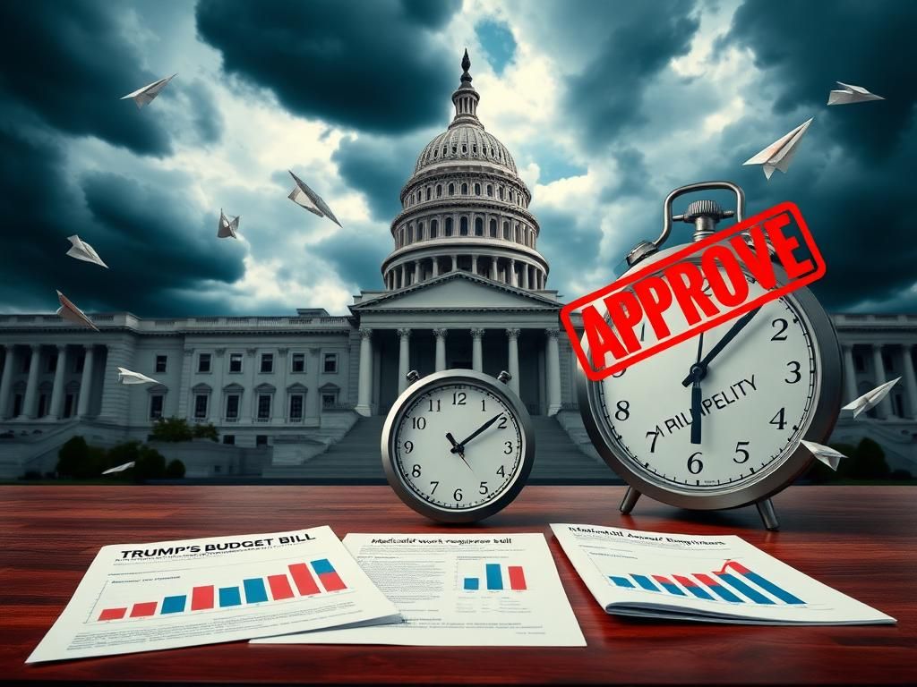 Flick International A powerful visual representation of the legislative process featuring an imposing marble building under a dramatic sky