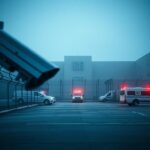 Flick International A stark, empty New Jersey ICE facility with high security features