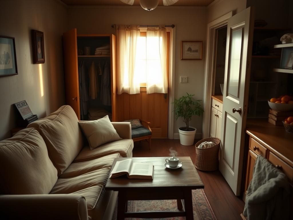 Flick International Cozy bungalow interior reflecting Meghan Markle's humble beginnings