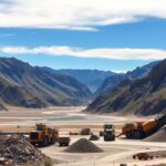 Flick International Rugged mountains in Idaho showcasing a newly opened antimony mine