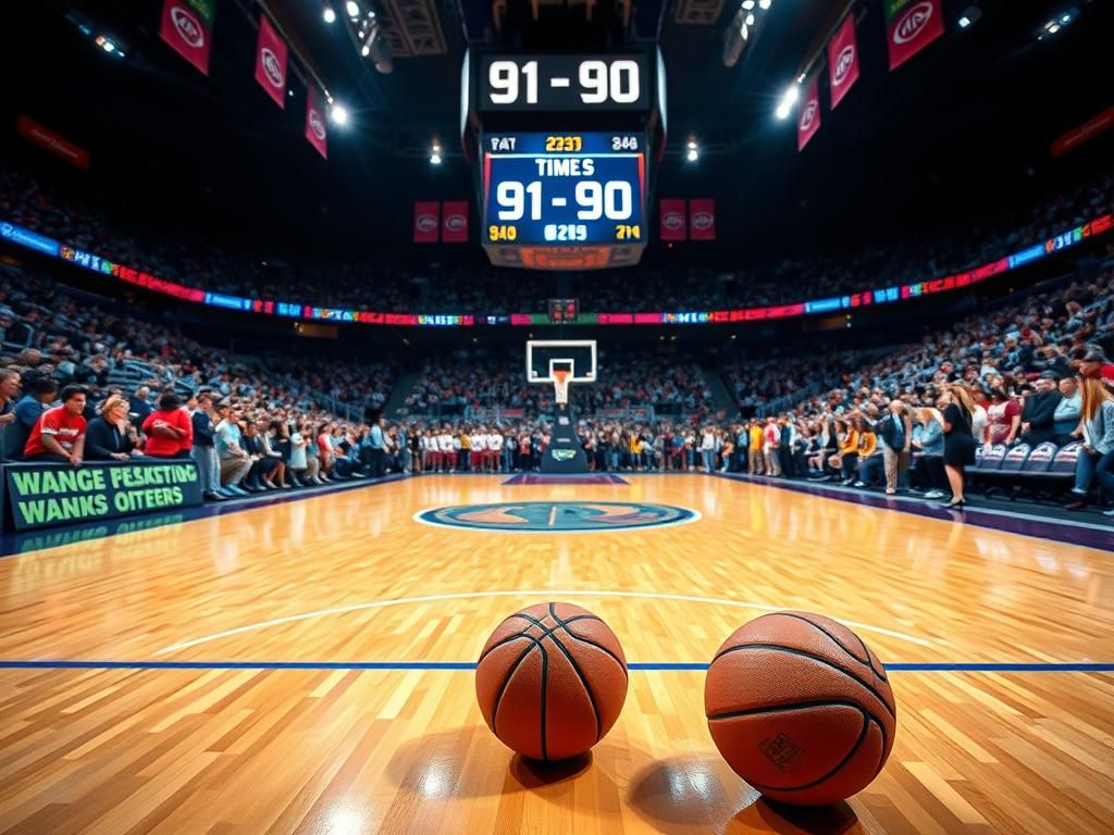 Flick International A packed basketball arena featuring a vibrant scene between Indiana Fever and Atlanta Dream.