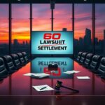 Flick International A tense boardroom scene with a large conference table and empty black leather chairs