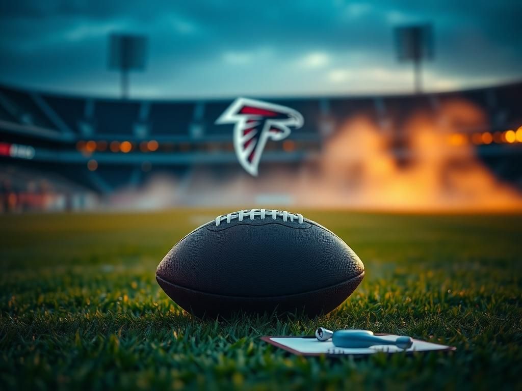 Flick International A serene football field at dawn with a well-worn football representing hope and support.