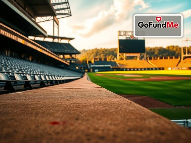 Flick International Close-up of warning track with a smudge of blood in baseball stadium after fan accident