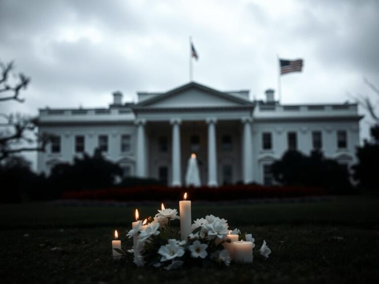 Flick International Candlelit memorial for Israeli embassy staffers in front of the White House