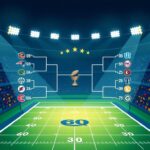 Flick International A colorful illustration of a college football playoff bracket showcasing the new straight seeding format